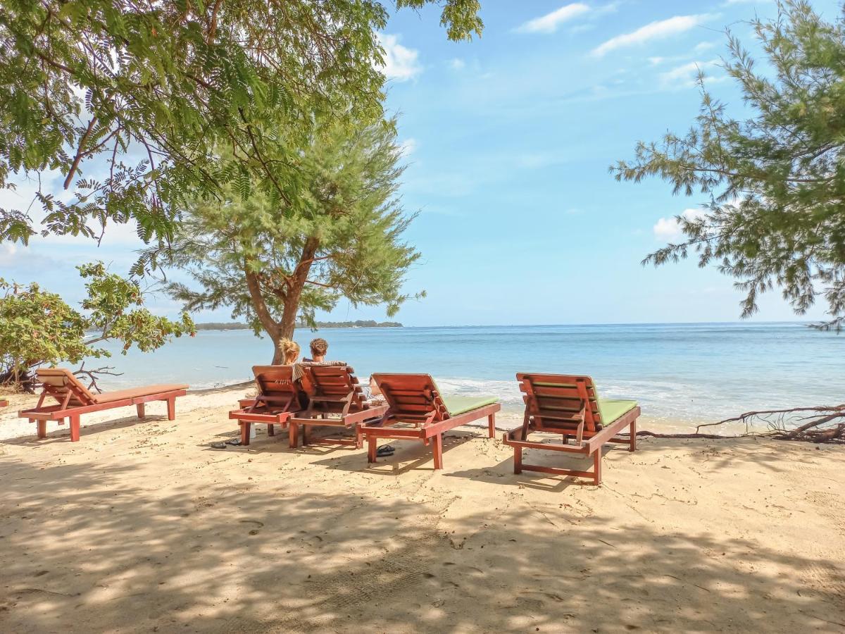 Nusa Indah Bungalows Гили-Эйр Экстерьер фото