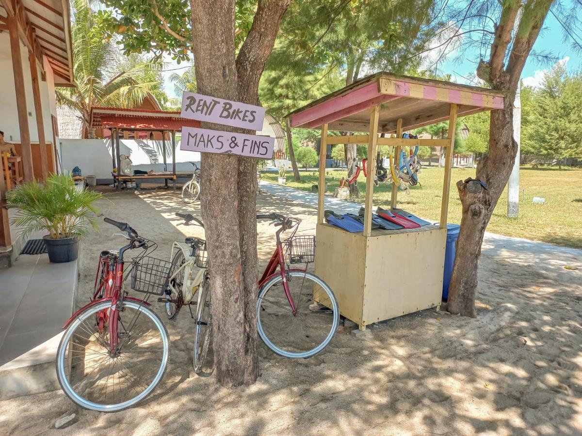 Nusa Indah Bungalows Гили-Эйр Экстерьер фото