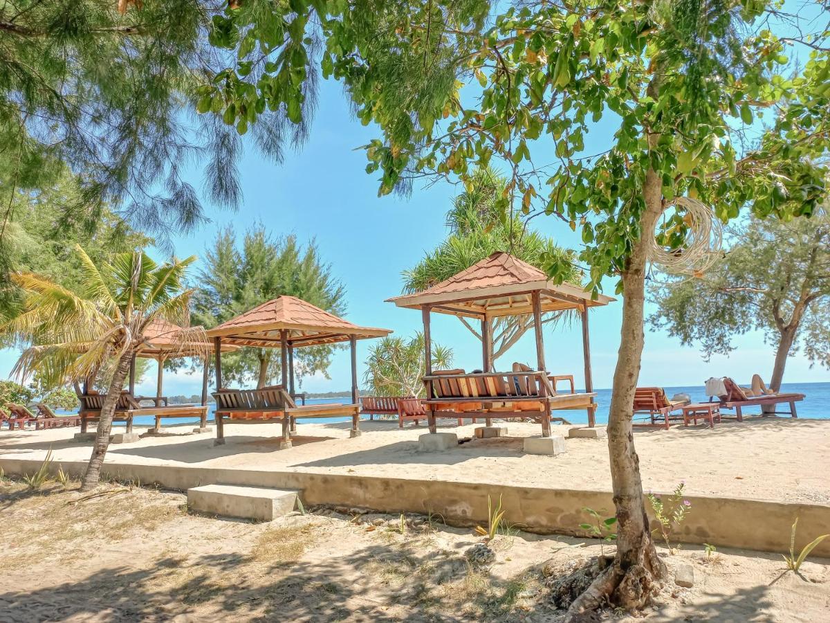 Nusa Indah Bungalows Гили-Эйр Экстерьер фото